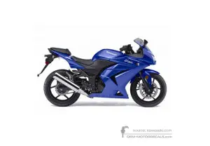 Decals for Kawasaki NINJA 250R | EX250 2009 • Kawasaki OEM Decals