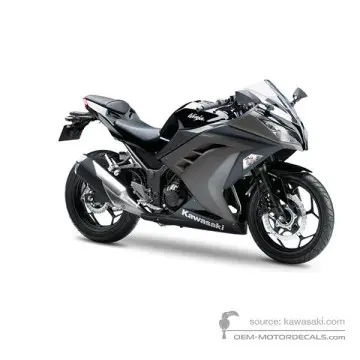 Kawasaki NINJA 300 2015 - Ebony - Ebony