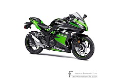 Stickers voor Kawasaki NINJA 300 2016 - Groen Zwart • Kawasaki OEM Stickers