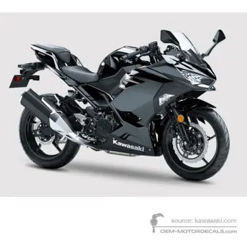 Kawasaki NINJA 400 2018 - Negro - Metallic Spark Black