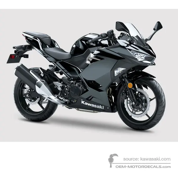 Kawasaki NINJA 400 2018 - Negro - Metallic Spark Black