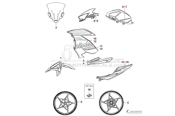 Kawasaki NINJA 400 2020 - Czarno Zielony