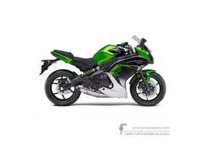 Pegatinas para Kawasaki NINJA 650 2016 - Verde • Kawasaki Pegatinas OEM