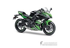 Aufkleber für Kawasaki NINJA 650 2017 - Grün Schwarz • Kawasaki OEM-Aufkleber