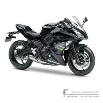 Kawasaki NINJA 650 | EX650 2019 - Metallic Spark Black