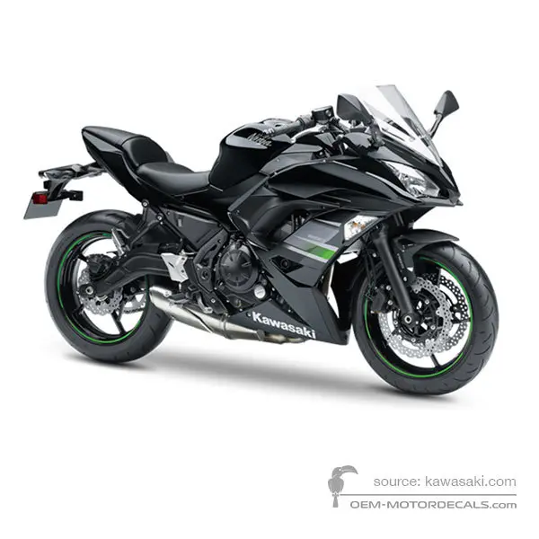 Kawasaki NINJA 650 | EX650 2019 - Metallic Spark Black