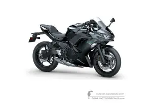 Naklejki do Kawasaki NINJA 650 2020 - Czarny • Kawasaki Naklejki OEM