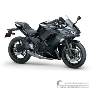 Kawasaki NINJA 650 2021 - Negro - Metallic Spark Black