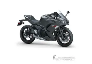 Decals for Kawasaki NINJA 650 2022 - Gray • Kawasaki OEM Decals