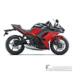 Kawasaki NINJA 650 ANNIVERSARY EDITION 2024 - Rojo