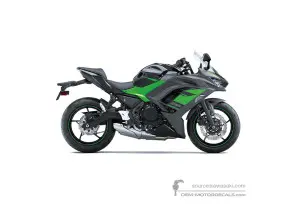 Decals for Kawasaki NINJA 650 2024 - Black • Kawasaki OEM Decals