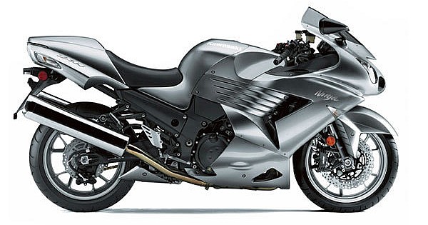 OEM Decals Kawasaki NINJA ZX14 2008 - Silver • Original Stickers