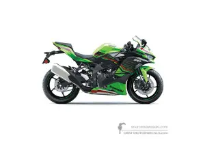 Decals for NINJA ZX4RR 2024 - Green • Kawasaki OEM Decals