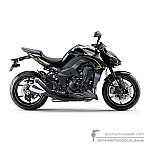 Kawasaki Z1000R 2017 - Black