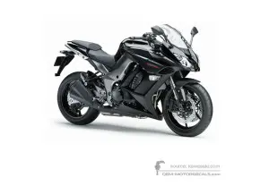 Decals for Kawasaki Z1000SX 2011 - Ebony • Kawasaki OEM Decals