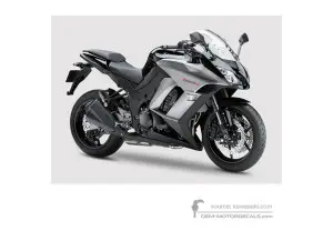 Decals for Kawasaki Z1000SX 2012 - Black • Kawasaki OEM Decals