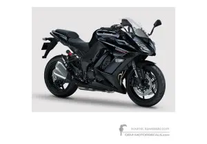 Decals for Kawasaki Z1000SX 2014 - Black • Kawasaki OEM Decals
