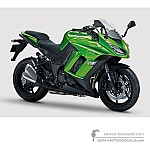 Kawasaki Z1000SX 2014 - Green