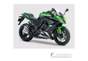 Decals for Kawasaki Z1000SX 2016 - Green • Kawasaki OEM Decals