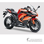 Kawasaki Z1000SX 2017 - Orange