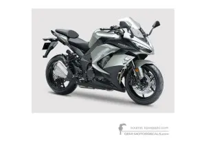 Decals for Kawasaki Z1000SX 2018 - Silver • Kawasaki OEM Decals