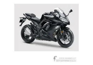 Decals for Kawasaki Z1000SX 2019 - Black • Kawasaki OEM Decals