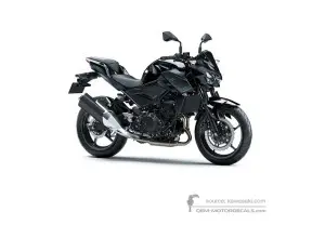 Pegatinas para Kawasaki Z400 2021 - Negro • Kawasaki Pegatinas OEM