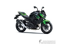 Stickers voor Kawasaki Z400 2021 - Groen Zwart • Kawasaki OEM Stickers