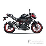 Kawasaki Z500SE 2025 - Black Red