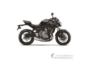Decals for Kawasaki Z650 2017 - Black • Kawasaki OEM Decals