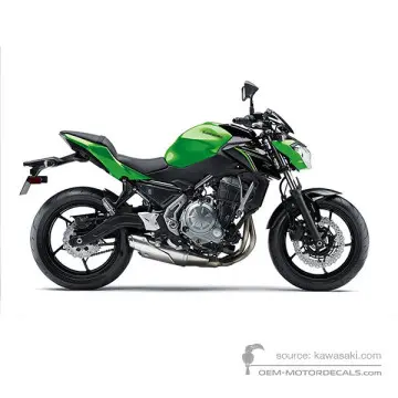 Kawasaki Z650 2018 - Verde - Candy Lime Green