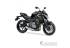 Autocollants pour Kawasaki Z650 2019 - Noir • Kawasaki Autocollants OEM
