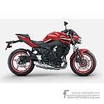 Kawasaki Z650 2022 - Red