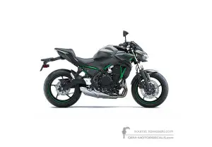 Decals for Kawasaki Z650 2023 - Gray • Kawasaki OEM Decals