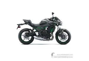 Decals for Kawasaki Z650 2024 - Gray • Kawasaki OEM Decals