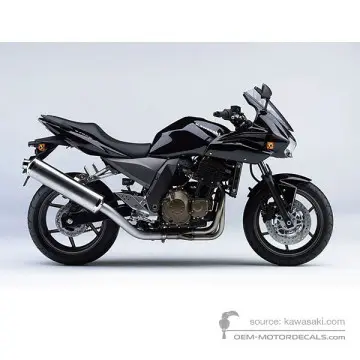 Kawasaki Z750S 2005 - Negro - Metallic Spark Black