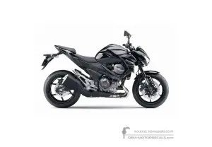 Decals for Kawasaki Z800 2013 - Ebony E Version • Kawasaki OEM Decals
