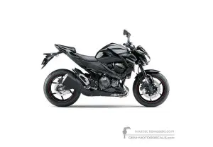 Decals for Kawasaki Z800 2013 - Black • Kawasaki OEM Decals