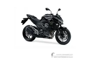 Decals for Kawasaki Z800 2014 - Black E Version • Kawasaki OEM Decals