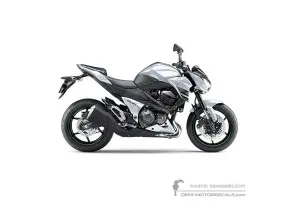 Decals for Kawasaki Z800 2015 - White • Kawasaki OEM Decals