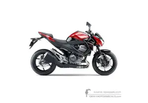 Decals for Kawasaki Z800 2015 - Red E Version • Kawasaki OEM Decals