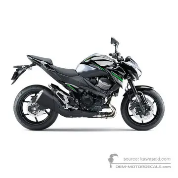 Kawasaki Z800 2016 - Weiss - Pearl Stardust White