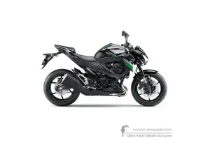 Decals for Kawasaki Z800 2016 - Black • Kawasaki OEM Decals