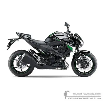 Kawasaki Z800 2016 - Negro - Metallic Spark Black