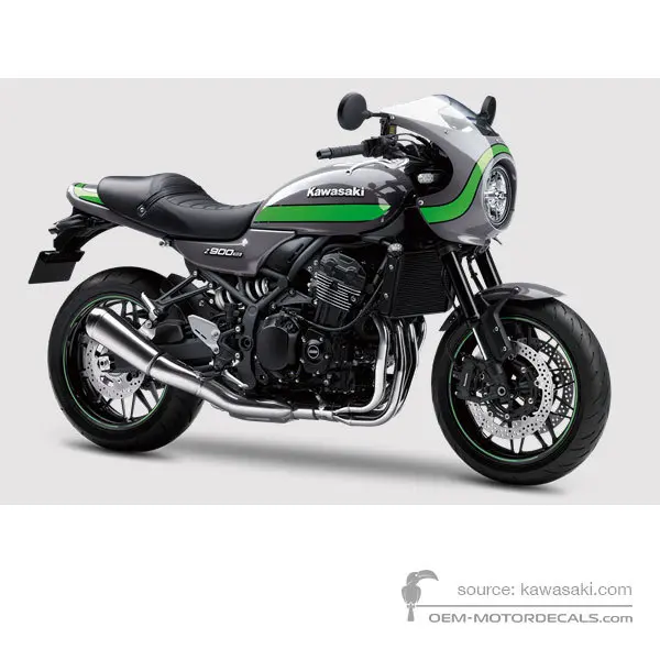 Kawasaki Z900RS CAFE | ZR900 2019 - Metallic Graphite Grey