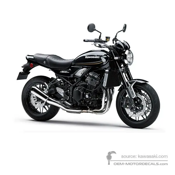Kawasaki Z900RS | ZR900 2019 - Metallic Spark Black