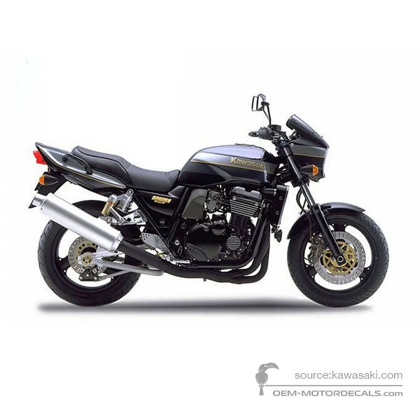 Pegatinas para Kawasaki ZRX1100 1999 - Gris • Kawasaki Pegatinas OEM