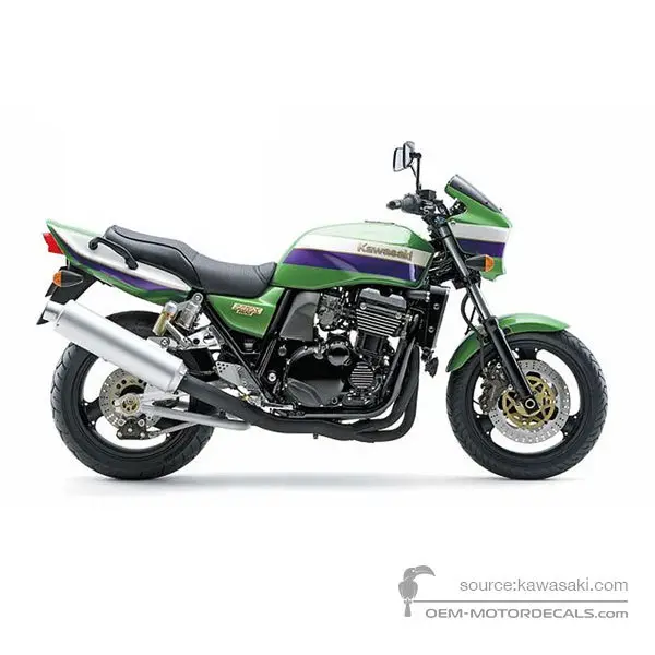 Kawasaki ZRX1100 1999 - Groen - Lime Green