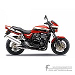 Kawasaki ZRX1100 2000 - Red