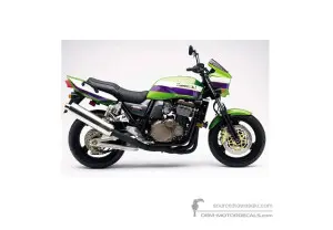 Decals for Kawasaki ZRX1200R 2001 - Green • Kawasaki OEM Decals